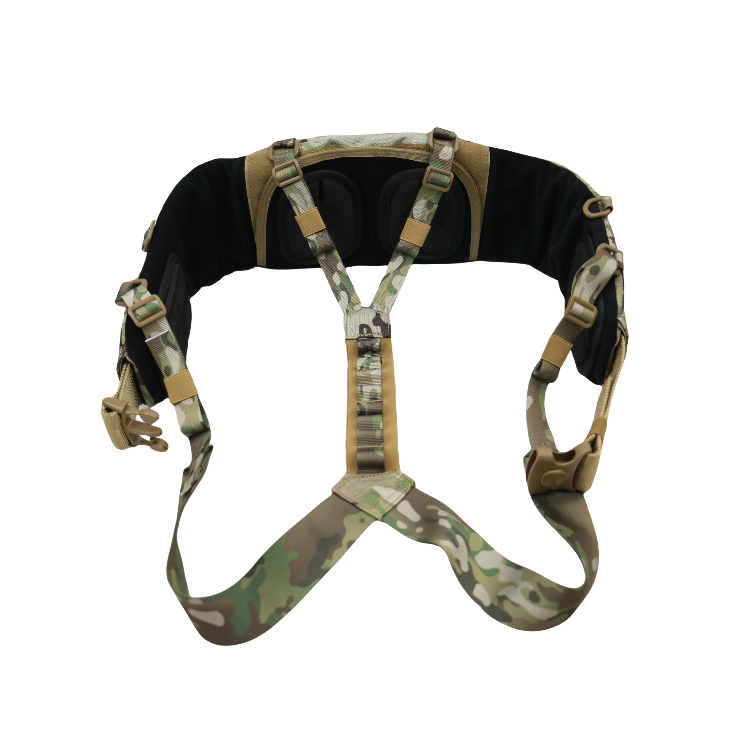 Pretina táctica a prueba de balas, correas MOLLE, material de nailon 1000D, adecuado para varios accesorios tácticos - imagen 4