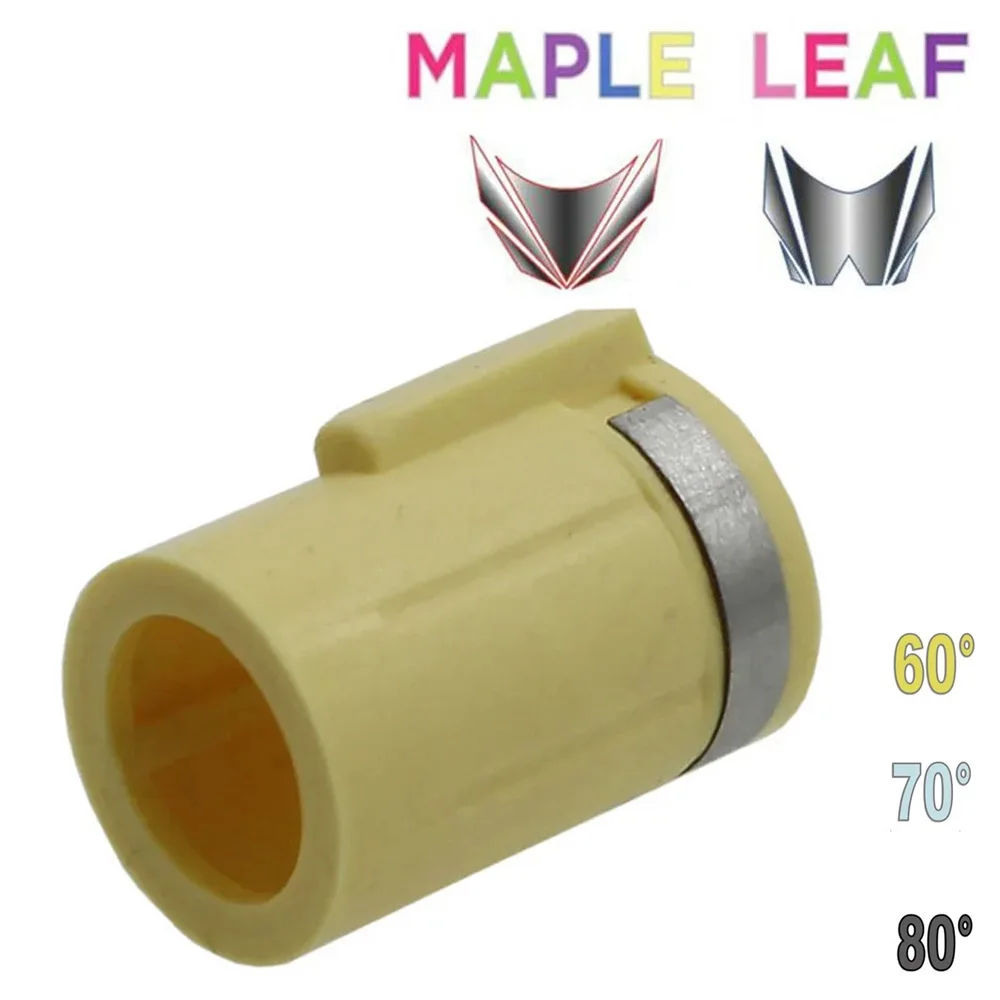 Venta caliente Hoja de arce 60 °   70 °   80 °   Goma de curvatura de grado para accesorios de caza GBB serie Marui / KJW / WE / VSR10