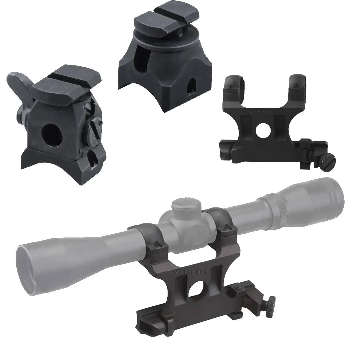 Victoptics descuentos en tiempo imitado accesorios de punto rojo, adaptadores, acero 98K, soporte de acero Mosin Nagant, cubierta de silicona Bolt Action. - imagen 4