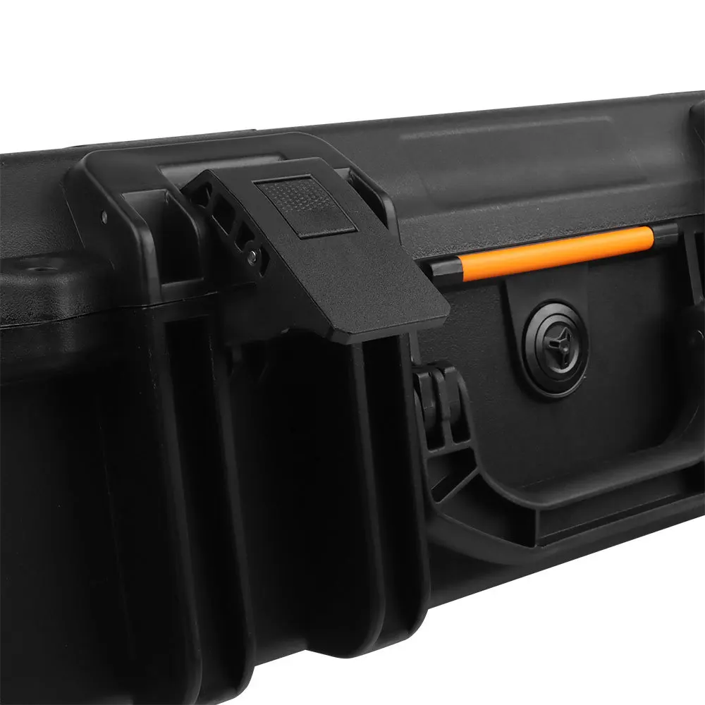 Estuche de seguridad táctico Storm, estuche rígido para Rifle, caja de herramientas impermeable con ruedas, maleta de espuma precortada, armas largas Airsoft - imagen 3