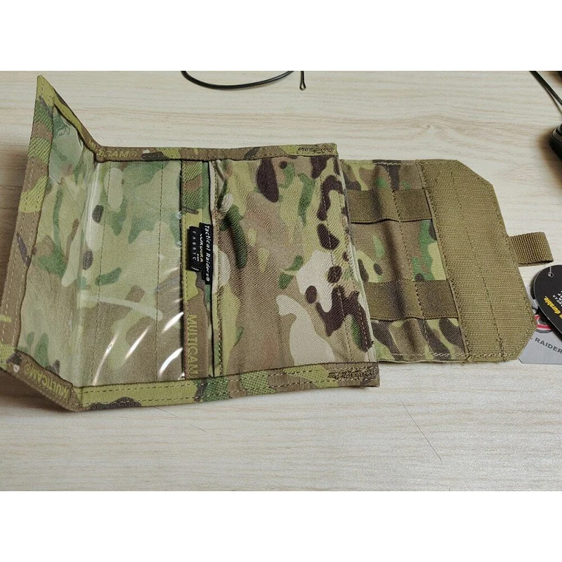 Bolsa de administración plegable Molle de caza, bolsa de mapa GRG para chaleco táctico, aparejo de pecho - imagen 2