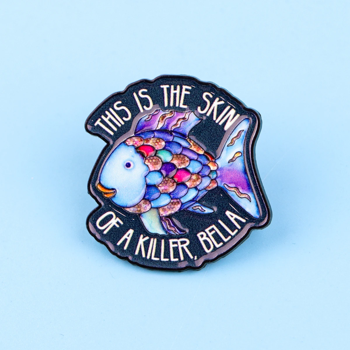 3 unids/set de alfileres esmaltados de pez colorido, conjunto de broche crepuscular, Pin de solapa de Metal, insignia, accesorios para mochila, joyería, regalos para mejores amigos - imagen 4