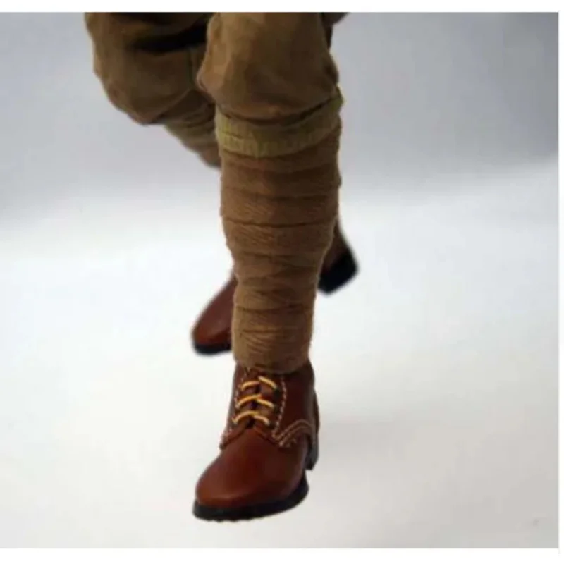 Leggings de campo de lana para soldado del ejército japonés de la Segunda Guerra Mundial, suministros militares con correa, 1 ud. - imagen 2