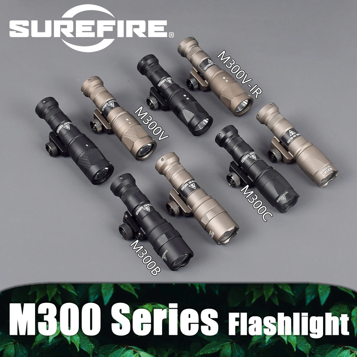 Linterna táctica SureFire M300 V IR para riel de montaje militar - imagen 3