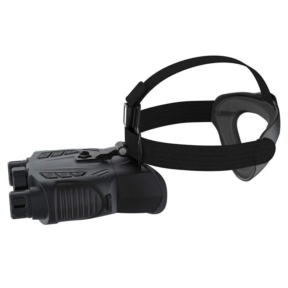 Montado en la cabeza 2,4 pulgadas 2,5 K HD 15MP Binocular visión nocturna DT69 WIFI 8X Zoom Digital IR telescopio grabadora para caza Camping - imagen 4