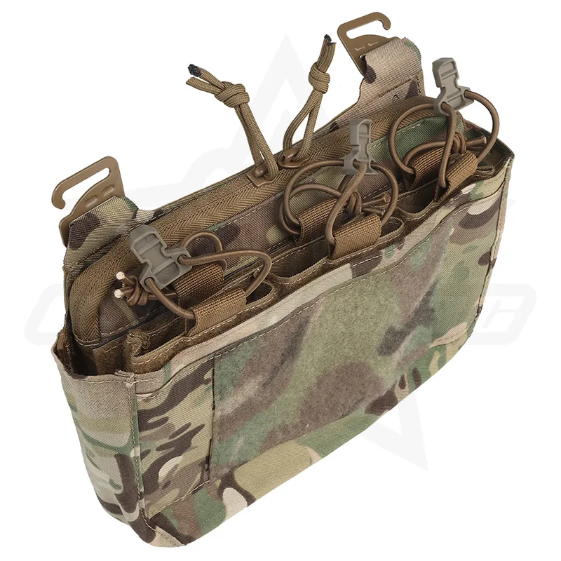 OphidianTac Triple revista insertar Kangroo bolsa solapa frontal doble pila riñonera Abdominal para FCPC FCSK chaleco portador de placa - imagen 5