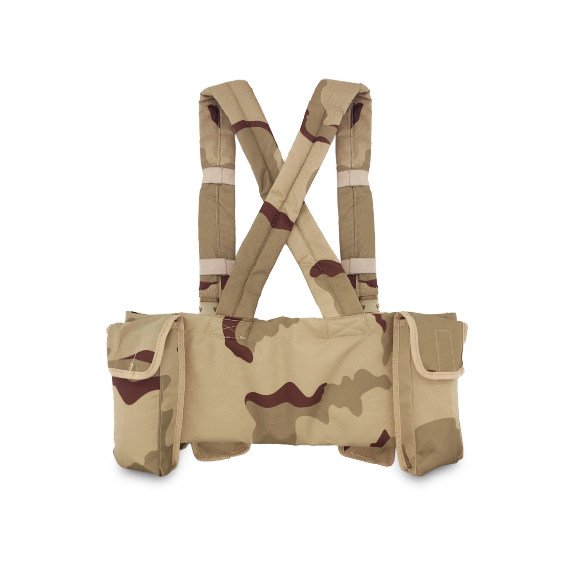 Chaleco Táctico Sansha Camuflaje Desierto, Tela de Poliéster de Alta Resistencia 1000D - imagen 3