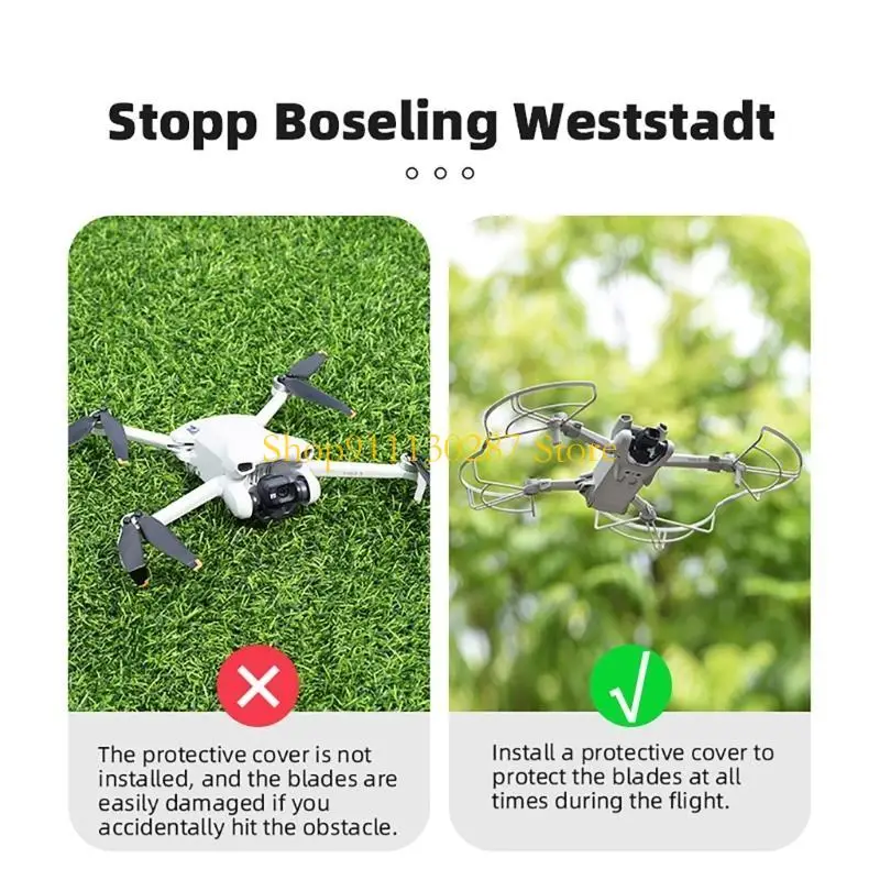 J1HC Pulters Guard Bumperblades Cubierta para Mini 3/3 Propulsores Anillos choque - imagen 5