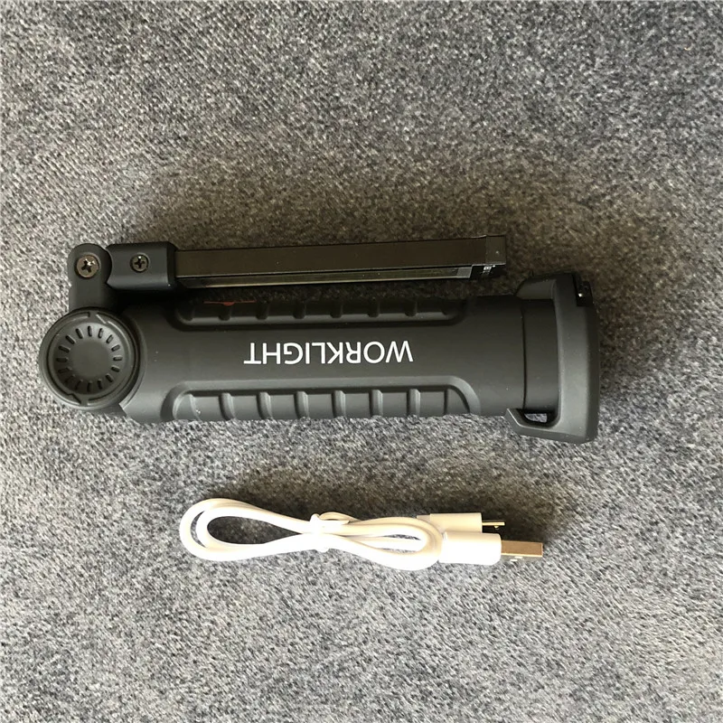 Linterna plegable en forma de L con carga USB, luz LED de emergencia, luz roja, luz blanca, luz de señal de rescate de emergencia para exteriores - imagen 4