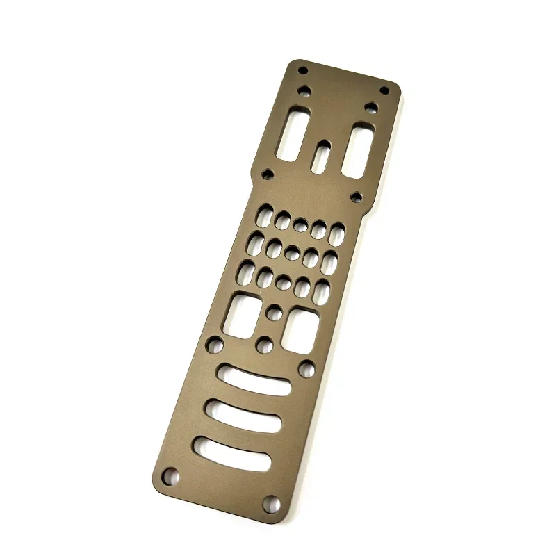 Funda táctica Modular de Metal para pistola, adaptador, banda para pierna caída, caza, Airsoft, extracción rápida para plataforma QLS - imagen 5