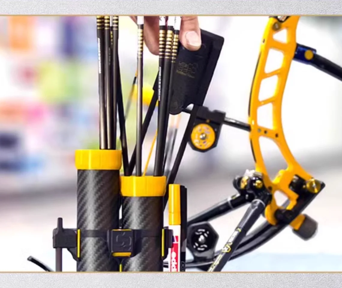 El Molle de ajuste sin herramientas del aljaba de fibra de carbono multimodo C2 es ligero, resistente y compacto de usar - imagen 5