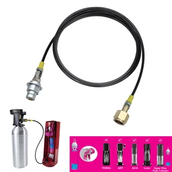 Terra Gaia DUO ART kit manguera adaptadora llenado CO2 agua con gas