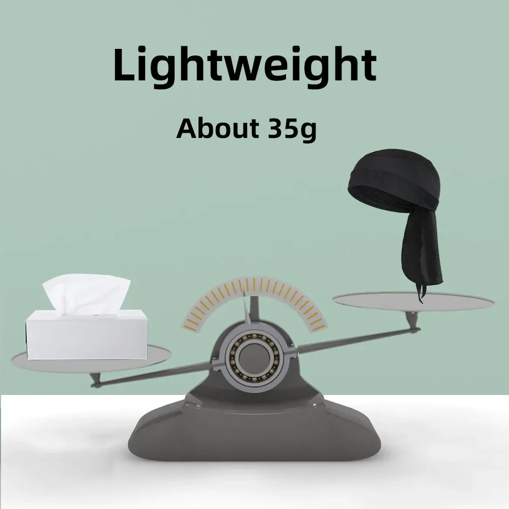 Gorro deportivo de secado rápido para correr, gorro negro para ciclismo, sombrero de pirata, montar en bicicleta, pescar, tenis, bicicleta, diadema para hombres y mujeres, bufanda - imagen 4