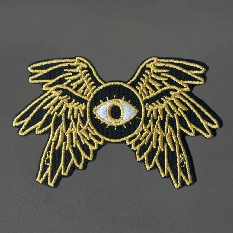 Christian Angel Embroidery Patch Tactical Vest Hook&Loop Morale Badge Backpack Decorative Stickers Armband Patches for Clothing - imagen 2