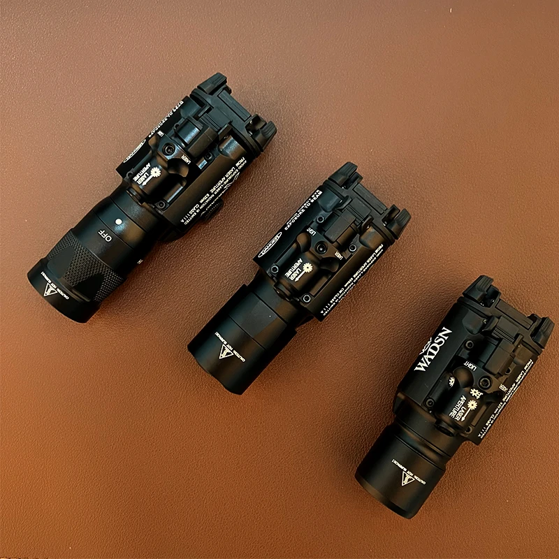 Surefir X400 táctico Airsoft colgante arma Scout luz 600 lúmenes LED pistola linterna con indicador verde rojo X300 X400U - imagen 3