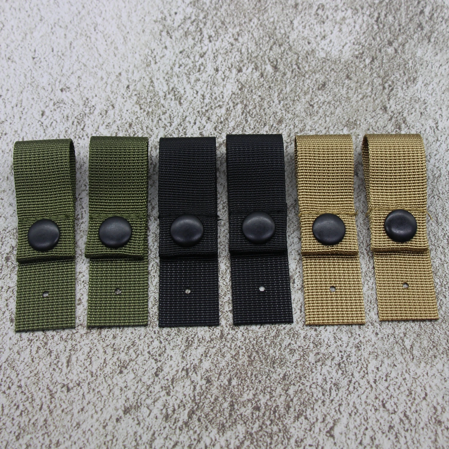 Correas de retención de gafas tácticas para MICH/ACH/FAST/M88, accesorios de casco, correa de fijación de casco, equipo de caza, 2 unids/set - imagen 3