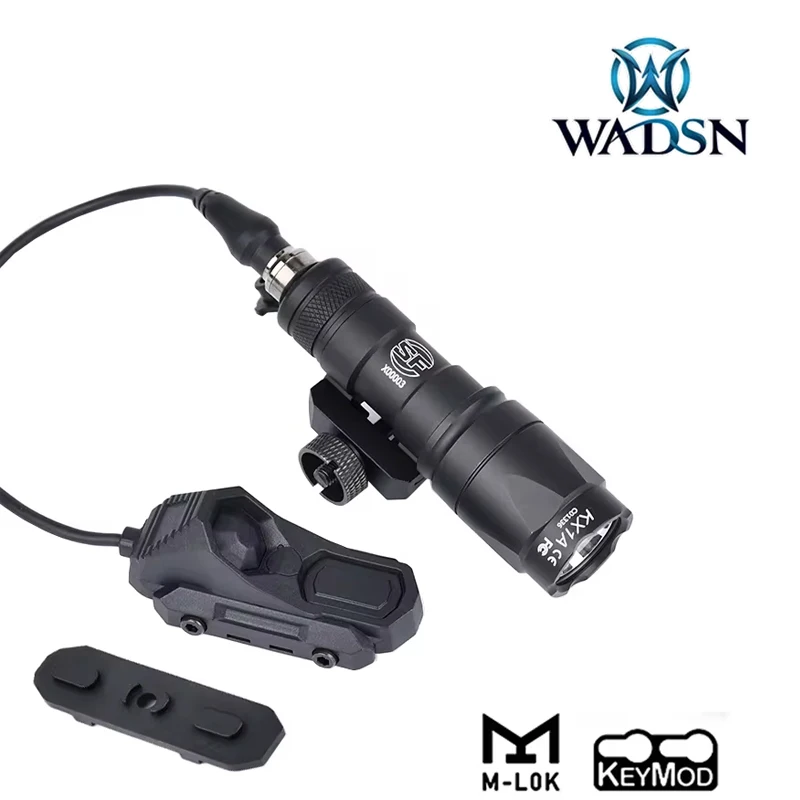 WADSN Surefir M600 M600C linterna táctica Airsoft caza arma MINI luz de explorador Axon interruptor de doble función PicatinnyRail - imagen 2
