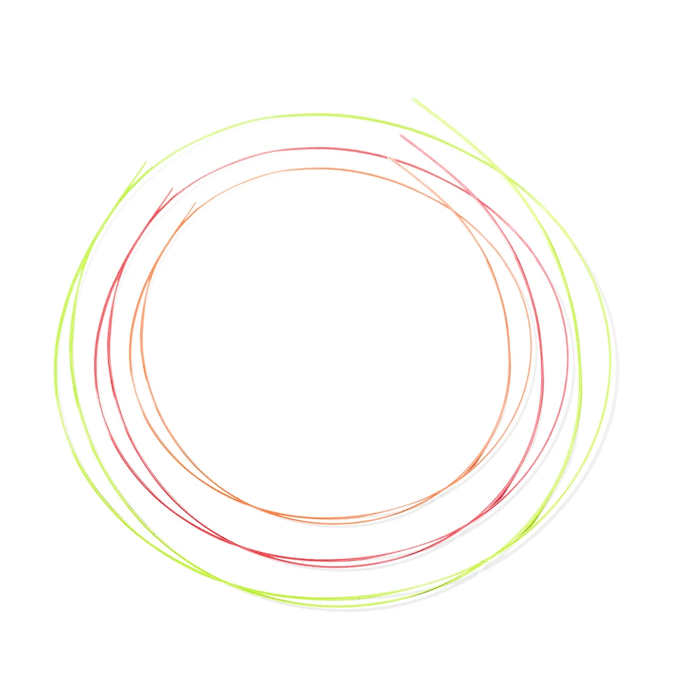 Pasadores de repuesto de 1m, fibra óptica para mira de arco, 0,5 0,75 1,0, rojo, verde, naranja, para tiro con arco, arco compuesto recurvo, accesorios de mira - imagen 2