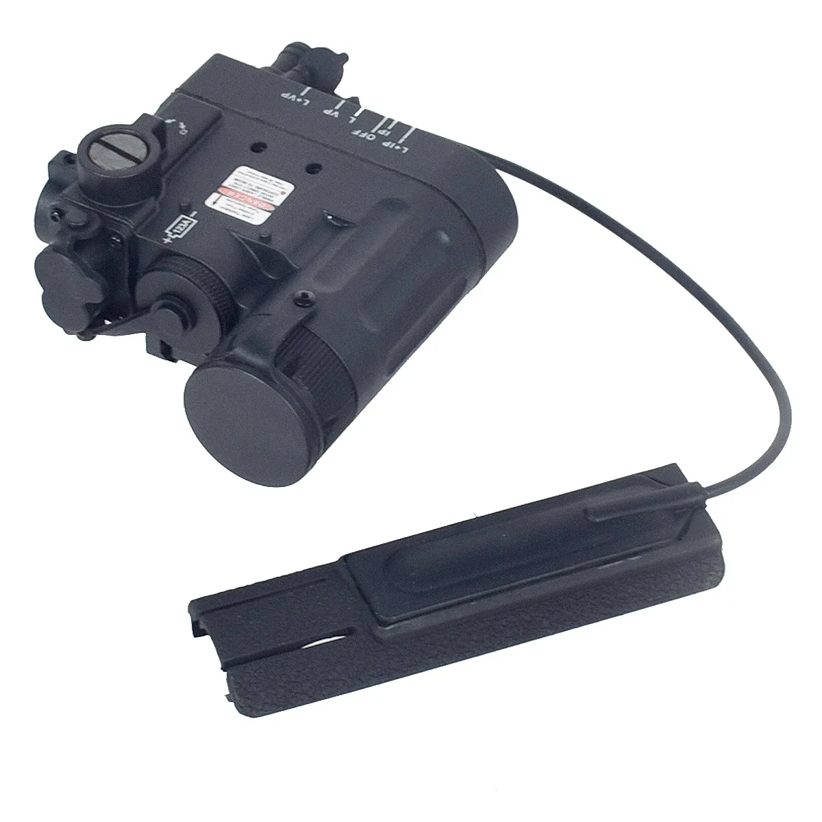 Linterna M600 M300 PEQ 20mm cubierta de riel Picatinny M4 Airsoft Rifle Panel de bolsillo interruptor remoto juego de almohadillas de riel accesorios de caza - imagen 5