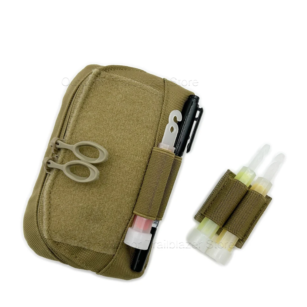 Bolsa táctica Molle para cinturón, bolsa de administrador, pecho, organizador pequeño General, bolsillo, chaleco Airsoft de caza, accesorios para equipos de pecho - imagen 2