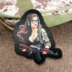 Parche velcro diosa anime – Brazalete militar para chaleco o mochila