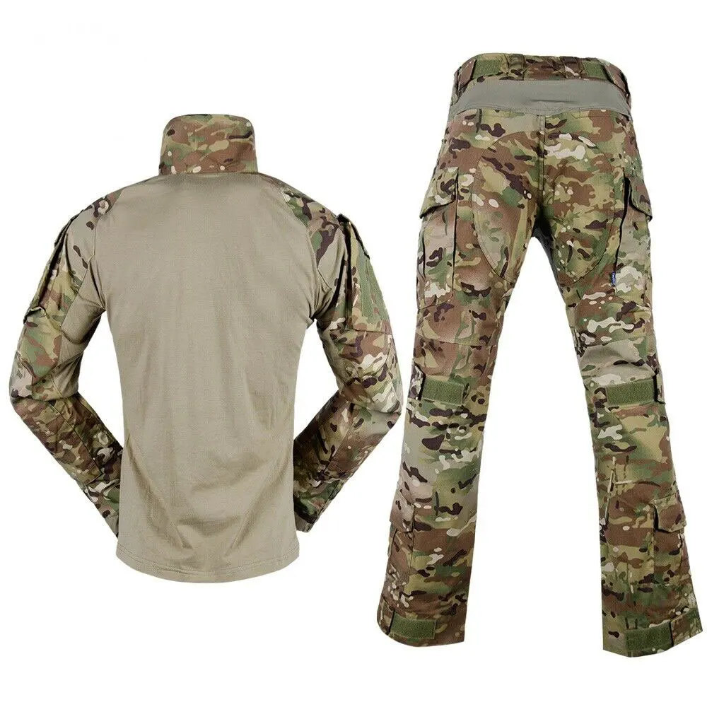 Camisa de combate táctico pantalones ejército de EE. UU. militar Paintball BDU Gen3 uniforme manga de asalto rápido Slim Fit uniforme superior de manga larga - imagen 2
