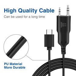 ABBREE nuevo cable de programación para Baofeng UV-5R y UV-21 PRO
