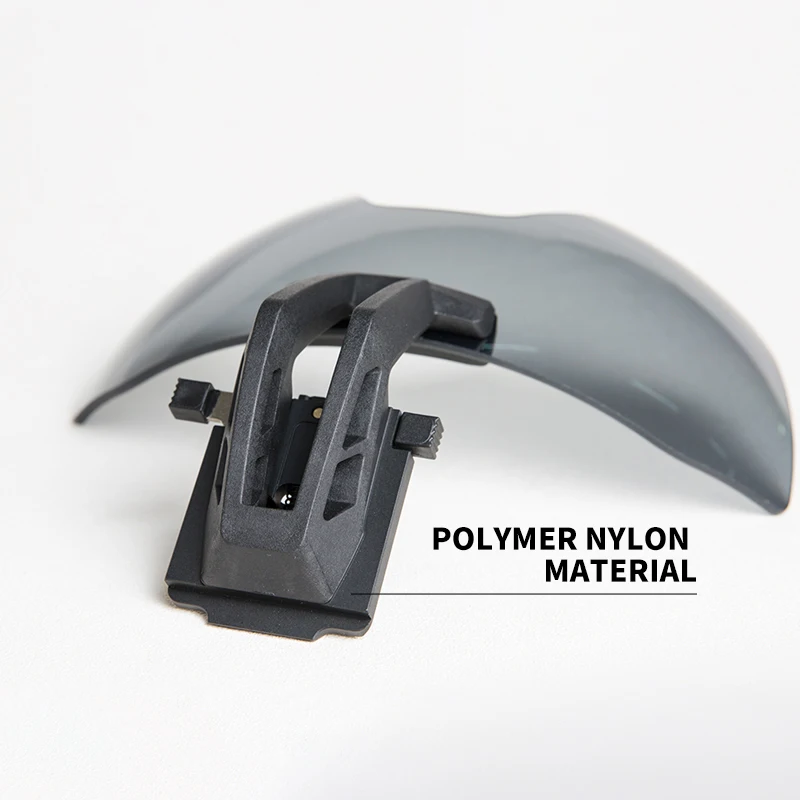 FMA-gafas protectoras de seguridad para casco táctico, visera de brazo fijo, lente de 3mm, antivaho, gafas gruesas - imagen 3