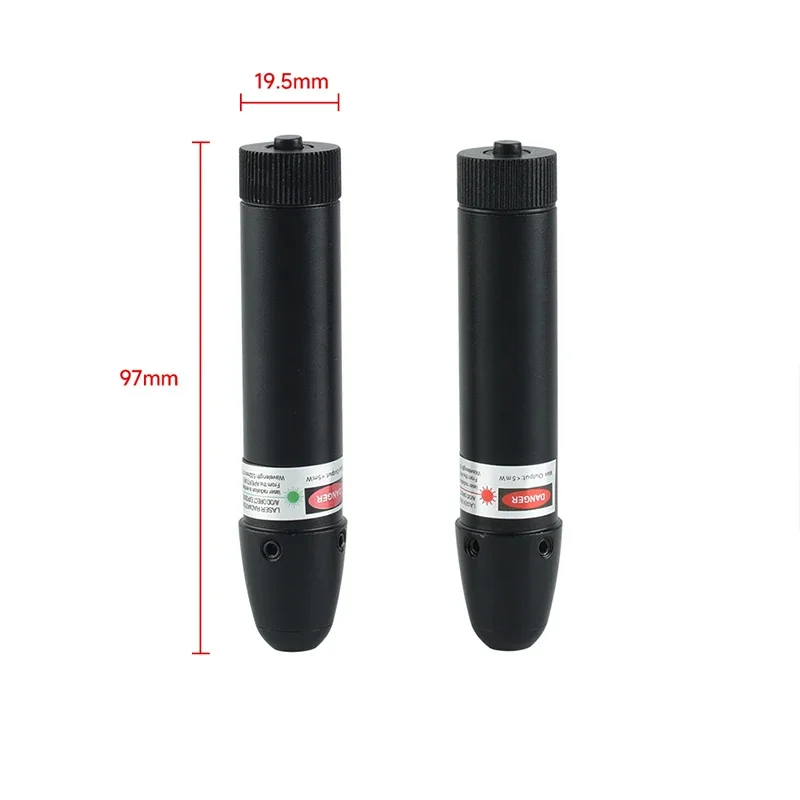 Rifle de caza táctico, accesorios de mira láser ajustable con láser de Color rojo y verde, pistola Airsoft de 20mm-22mm, montaje en riel - imagen 3