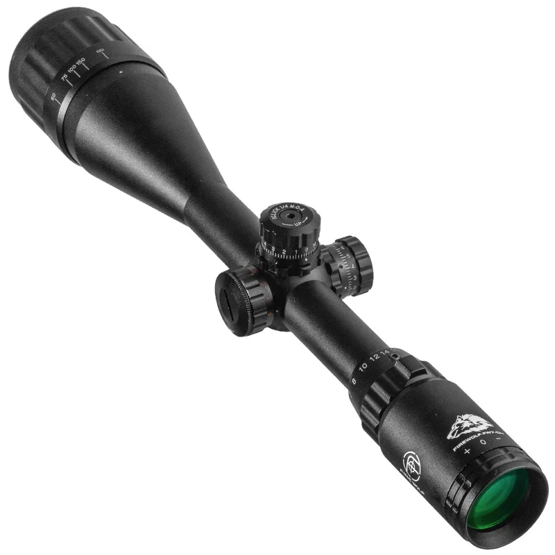 2025 FIRE WOLF nuevo 4-16X50 Rifle alcance táctico óptico rojo punto verde vista iluminada torreta cruzada bloqueo retícula vista caza - imagen 5
