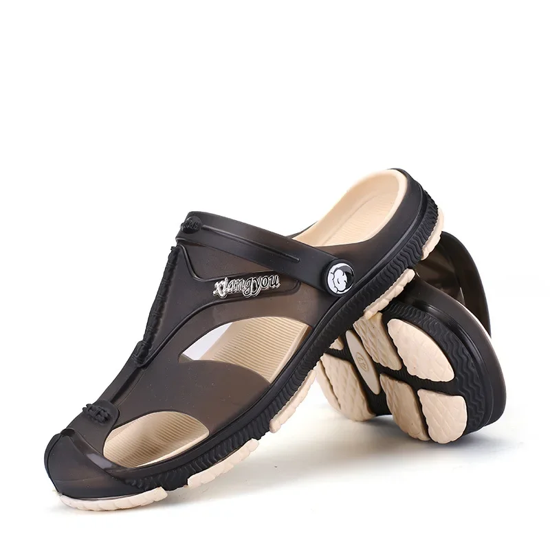 Gran oferta de sandalias para hombre, zapatos informales, sandalias ligeras EVA, zapatos coloridos Unisex para la playa de verano - imagen 2