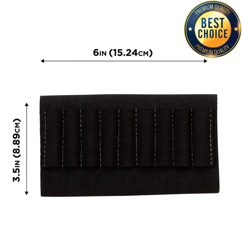 9 cartuchos redondos para munición, carcasa para pistola de tiro, revista para 5,56mm.22/.223.204, soportes para carcasa de pistola, soporte para trasero de caza - imagen 4