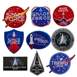 Parche bordado insignia de la Fuerza Espacial de EE. UU