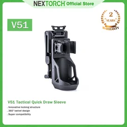 NEXTORCH V51 Soporte táctico extracción rápida para linternas potentes