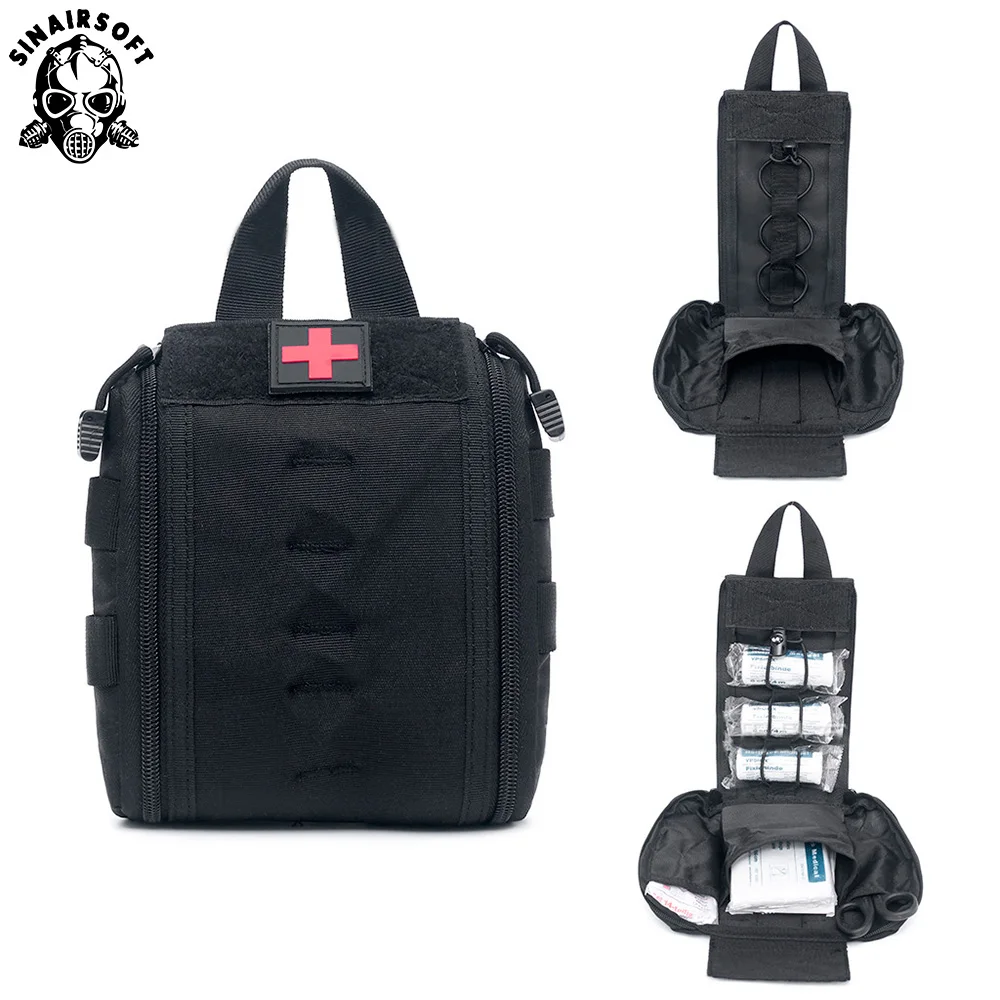 SINAIRSOFT Kit táctico Molle – Bolsa médica de emergencia - imagen 3