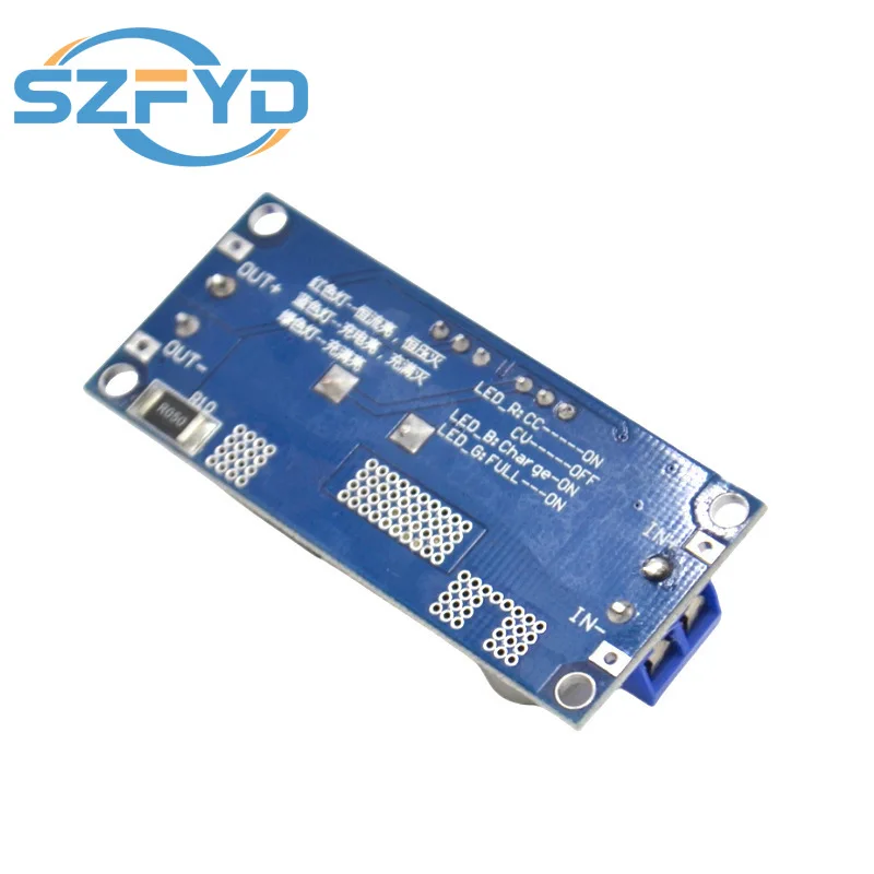 Placa de carga reductora de batería de litio 5A DC a DC CC CV, convertidor de potencia Led, módulo reductor de cargador de litio XL4015 - imagen 3