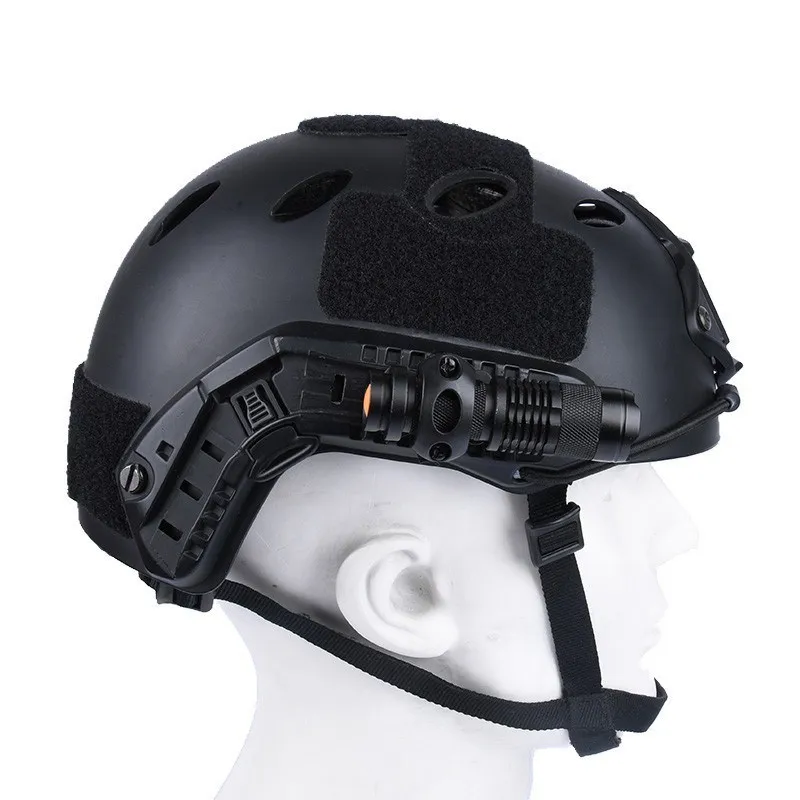 WADSN casco táctico militar rápido, luz de Airsoft, arma estroboscópica de caza, Mini linterna de exploración, lámpara blanca Led para cascos al aire libre - imagen 5