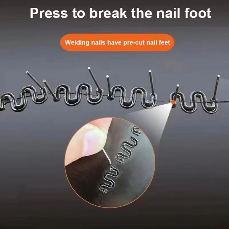 Máquina de soldadura de plástico con grapadora caliente, Kit de reparación de parachoques, soldador para reparación de plástico, pistola de soldar para reparación de parachoques de coche - imagen 4