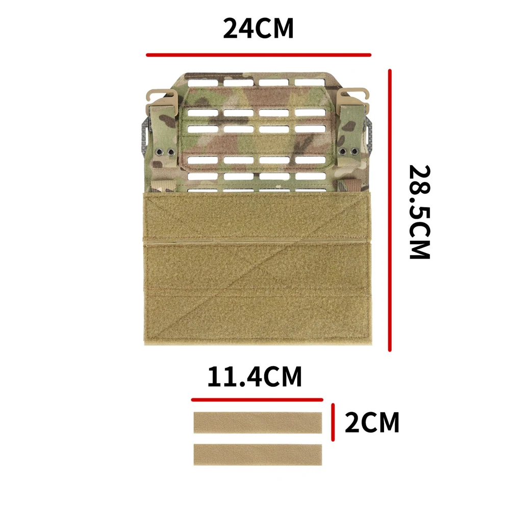 Chaleco táctico AXL Adaptive Style MBAV con placard Molle ampliable - imagen 5