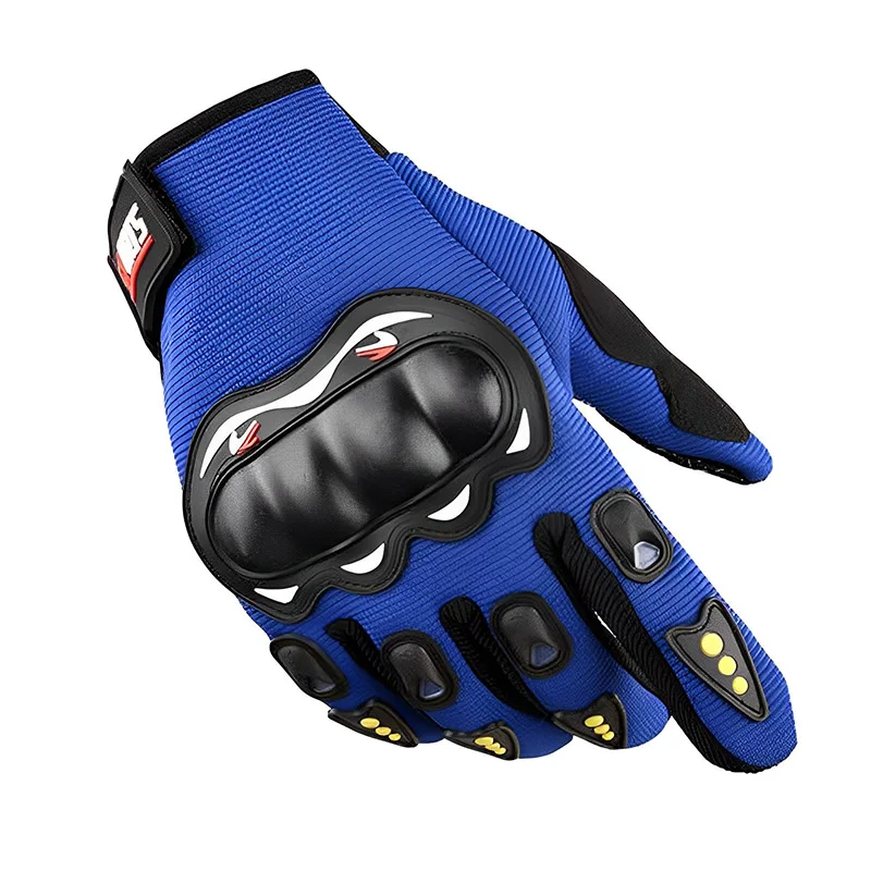 Guantes en color rojo