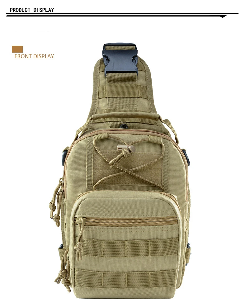 Bolso de hombro táctico militar para hombre, mochila de viaje deportiva, bolso cruzado al aire libre, senderismo, equipo de Camping - imagen 4