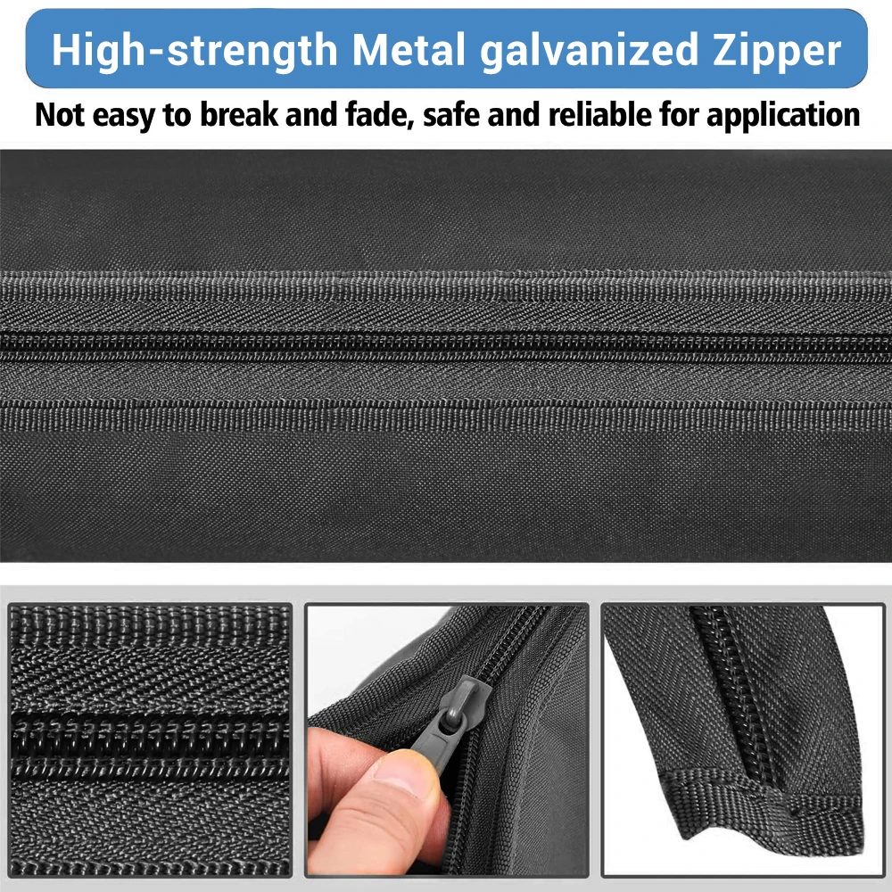 Funda para Rifle de 133cm, bolsa de almacenamiento para pistola de caza, bolsa de transporte para pistola, bolsa protectora acolchada para Rifle, bolsa de caza suave con correa para el hombro - imagen 3