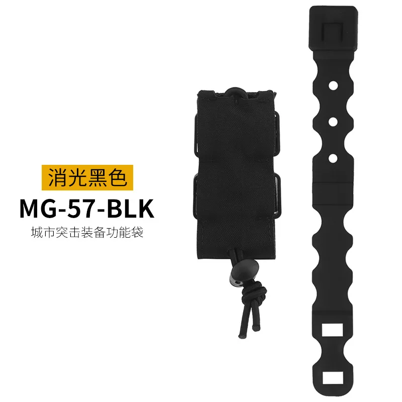 Chaleco táctico Molle de 9Mm, equipo militar táctico Universal, bolsa funcional de camuflaje para exteriores - imagen 5