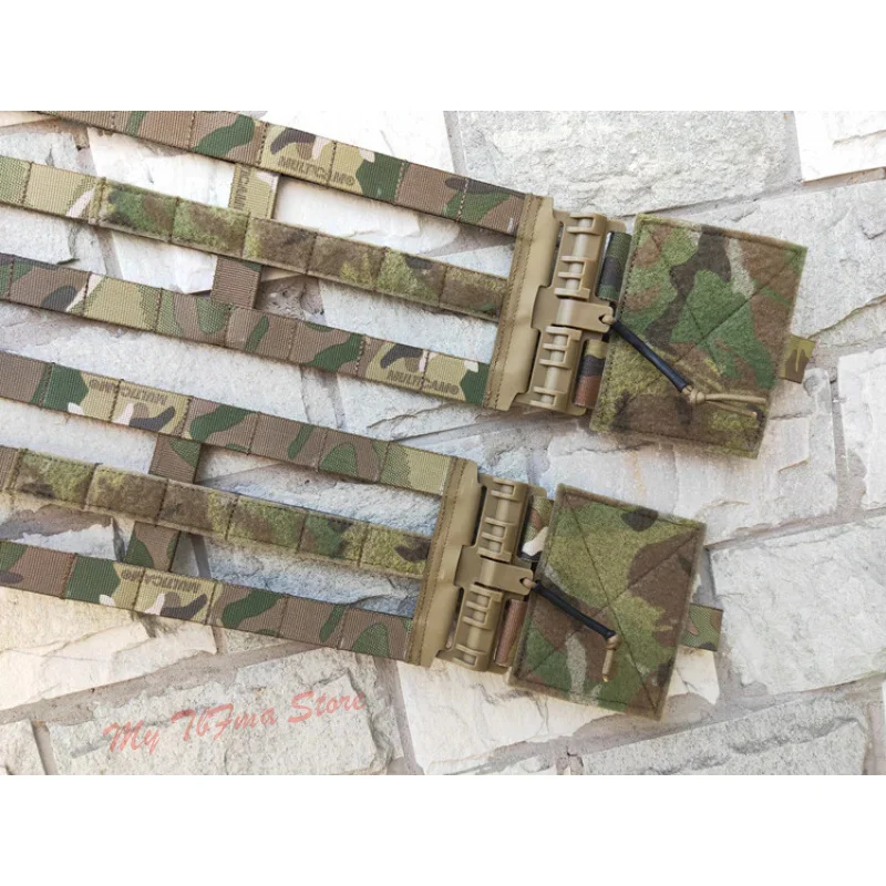 Chaleco táctico faja esquelética de 3 bandas con hebilla de liberación rápida sistema MOLLE para chaleco JPC AVS XPC - imagen 4