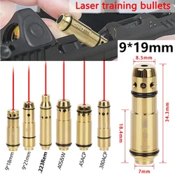 Cartucho de entrenamiento láser multi-calibre 9mm/.223Rem - bala seca
