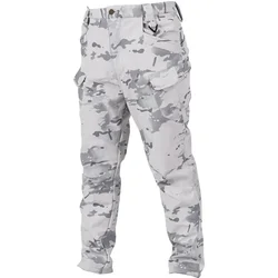 Conjunto chaqueta y pantalón camuflaje invierno táctico forro polar