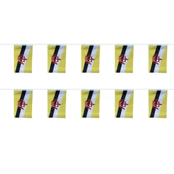 Banderines de Brunei – Banderas decorativas para fiestas y eventos