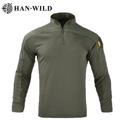 Camisa táctica manga larga Airsoft – Secado rápido senderismo