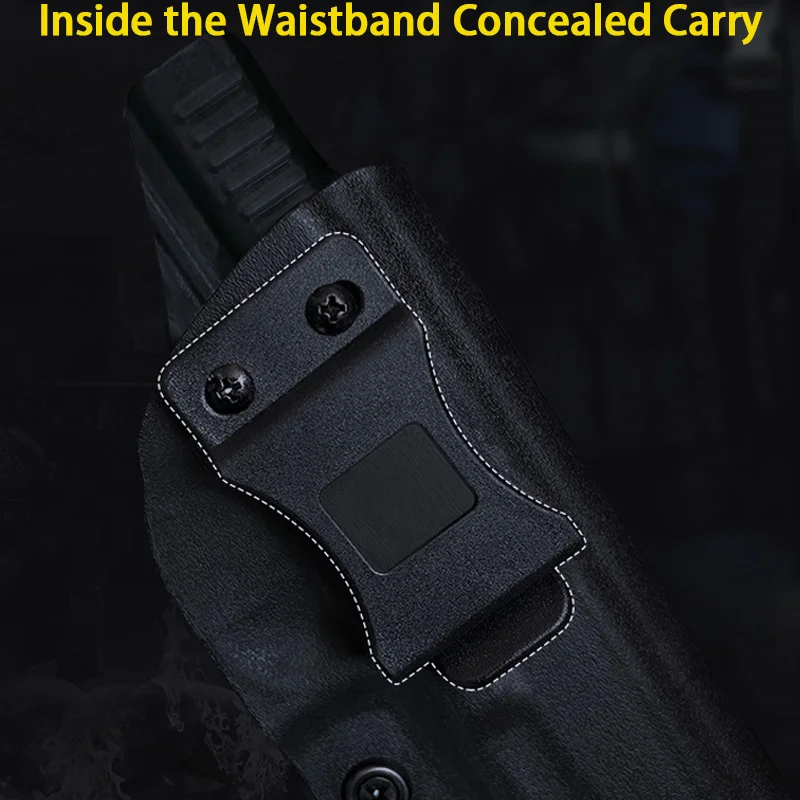 Funda Kydex para pistola Taurus G2c S & W Glock 17/22/31/43 Sig P365 Colt 1911 CZ, funda de pistola IWB 9MM, transporte oculto - imagen 5