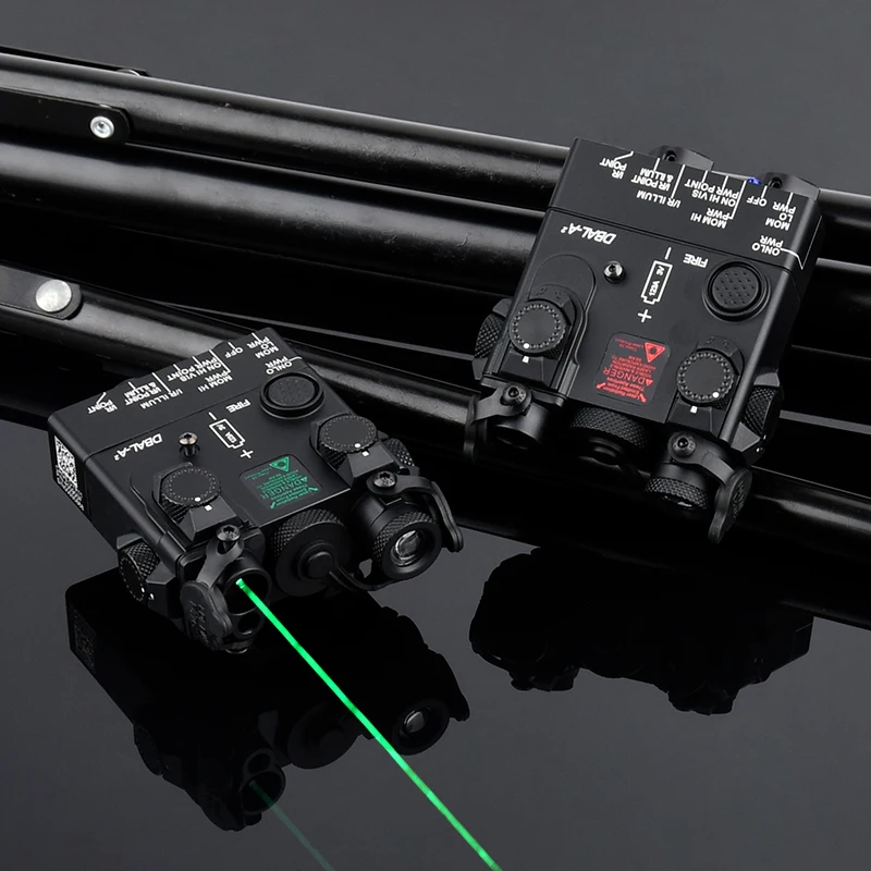 Accesorio táctico de metal completo. Iluminación IR VCSEL DBAL-A2. Versión con destello LED. Puntos de enfoque rojo y verde. Para caza. Para juego Airsoft. Iluminación IR DBAL. Láser VCSEL - imagen 4